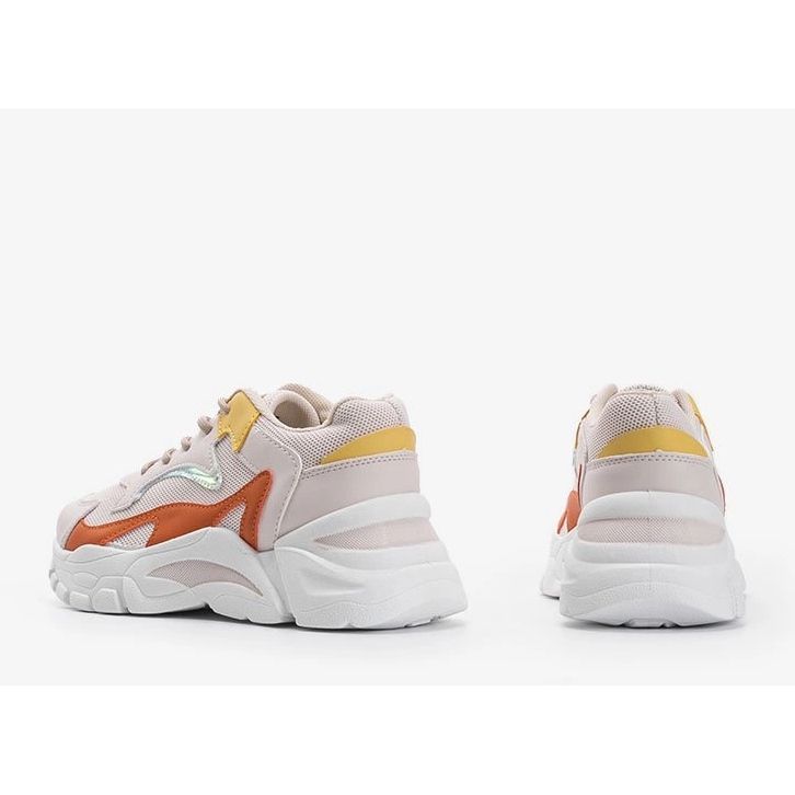 Zapatillas deportivas Lesly beige 2