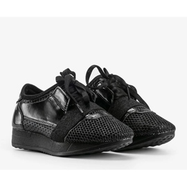 Zapatillas de niños negras Kelli negro 1