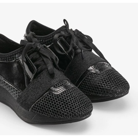 Zapatillas de niños negras Kelli negro 2