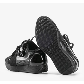 Zapatillas de niños negras Kelli negro 3