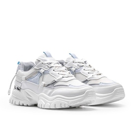 Zapatillas deportivas cristal blancas blanco 4