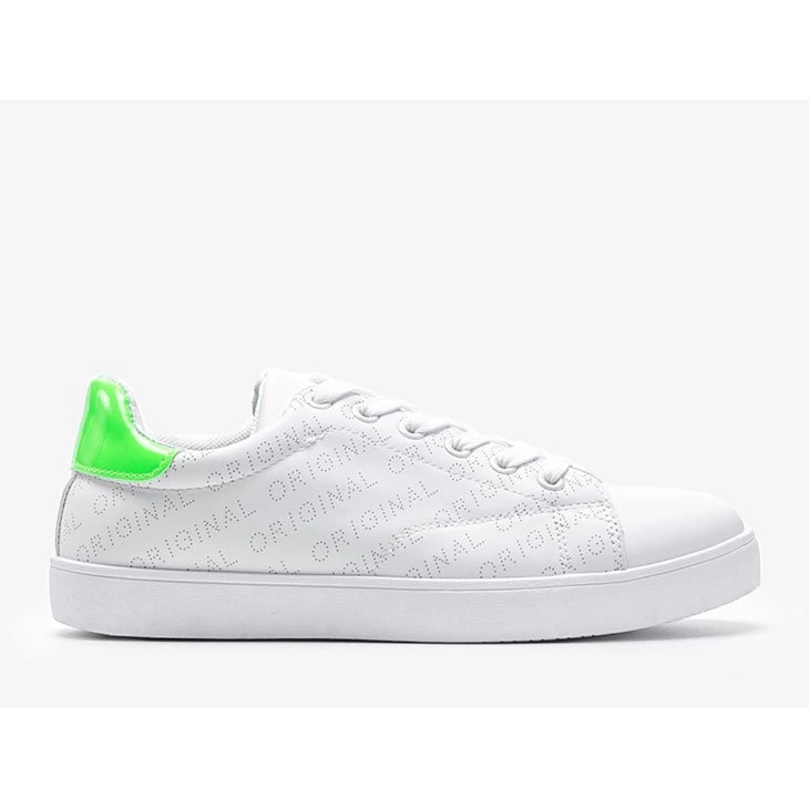 Zapatillas blancas clásicas de Kaylah blanco 1