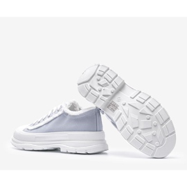 Zapatillas azules con suela gruesa Makenna 2