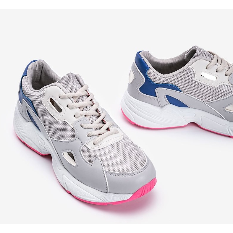 Zapatillas mujer Kendall gris 1