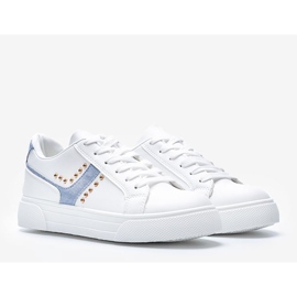 Zapatillas blancas mujer Blue Emilie blanco 2
