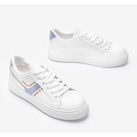 Zapatillas blancas mujer Blue Emilie blanco 3
