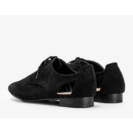 Botas negras de corte bajo brillantes de Dorothy negro 1