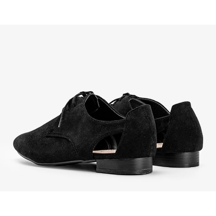 Botas negras de corte bajo brillantes de Dorothy negro 1