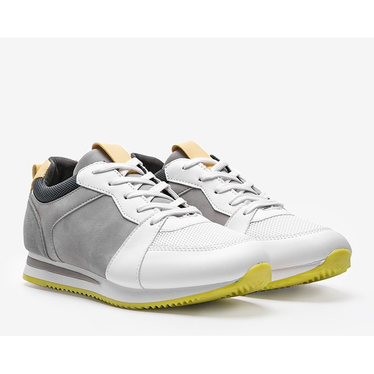 Deportivas Elaine de eco-piel blanca blanco 1