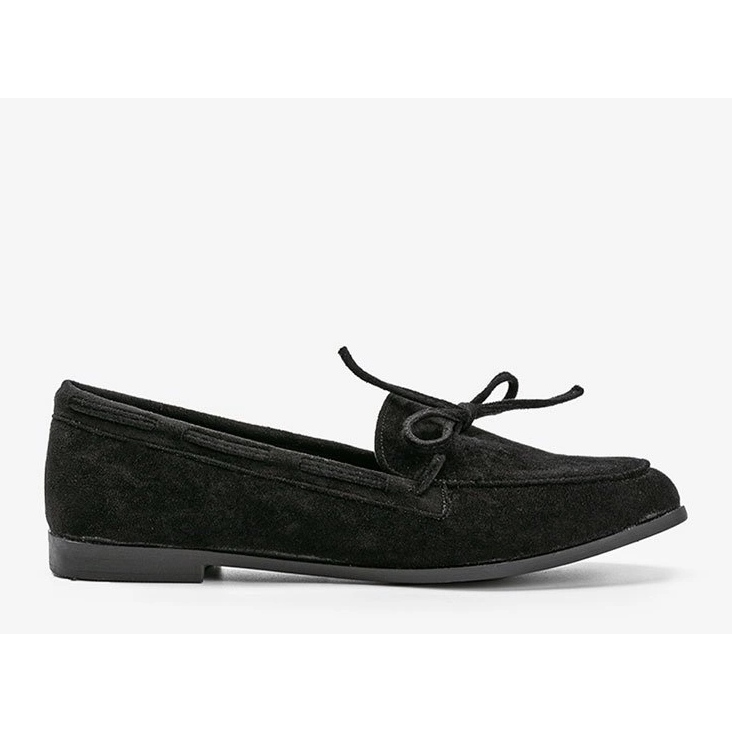 Mocasines negros de ante ecológico Kierra 1