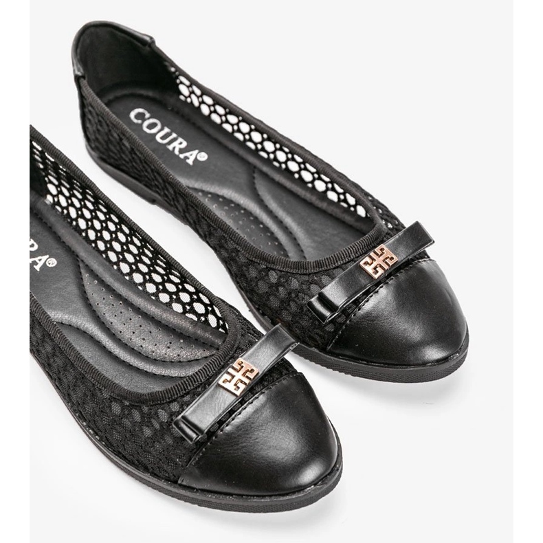 Bailarinas Kaley negro calado 1