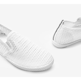 Zapatillas Mallory's blancas caladas blanco 1
