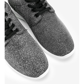 Zapatillas deportivas de brocado grises de Gretchen 3