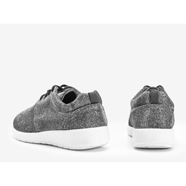 Zapatillas deportivas de brocado grises de Gretchen 2