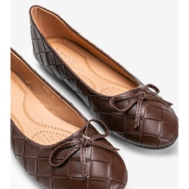 Bailarinas Kaiden trenzadas marrones marrón 1 Bailarinas Kaiden trenzadas marrones marrón 1