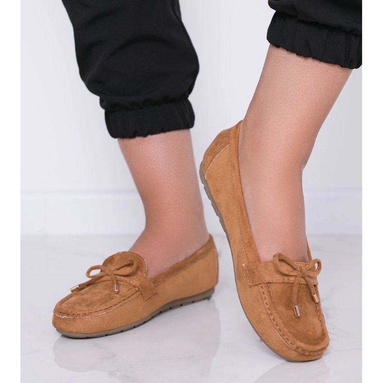 Mocasines marrones con lazo Deonte marrón 1