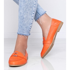 Mocasines naranjas con hebilla Island Paradise 2