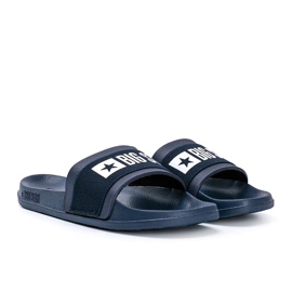 Pantuflas mujer Big Star Lils azul marino 1