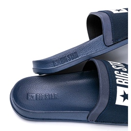 Pantuflas mujer Big Star Lils azul marino 3