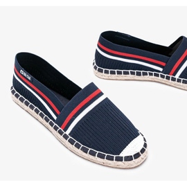 Alpargatas de mujer Big Star Anim azul marino 1