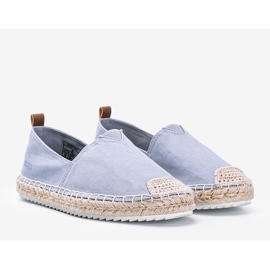Alpargatas Big Star Luigi azul para mujer 1
