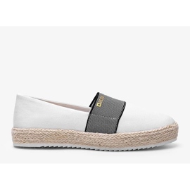 Alpargatas blancas para mujer de Big Star BeShi blanco 3