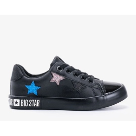 Zapatillas bajas para niños Big Star Light negro 1