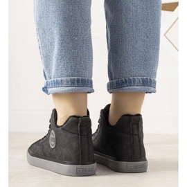 Zapatillas Giulia de mujer Big Star con aislamiento negro 2