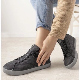 Zapatillas Giulia de mujer Big Star con aislamiento negro 3