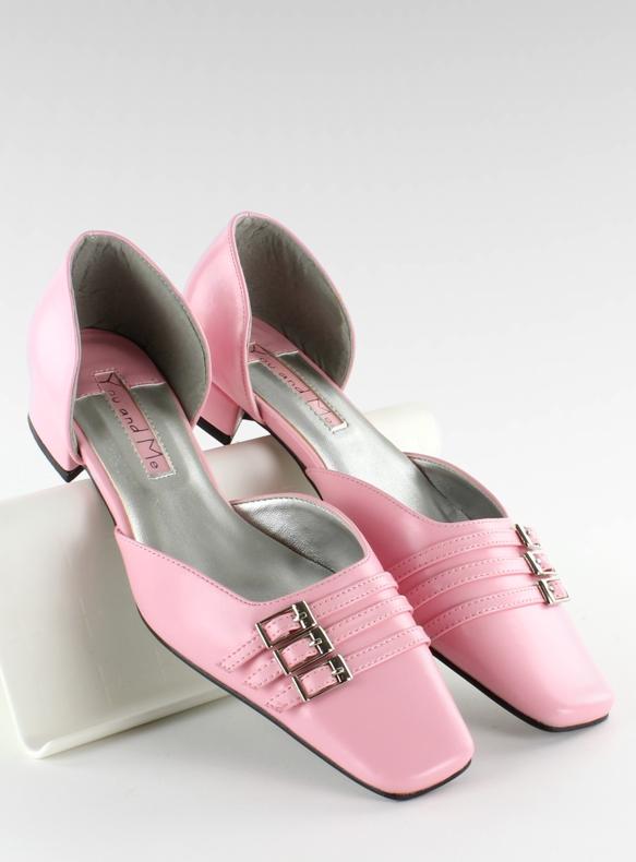 Tacones altos 1922-28 rosa claro rosado 1