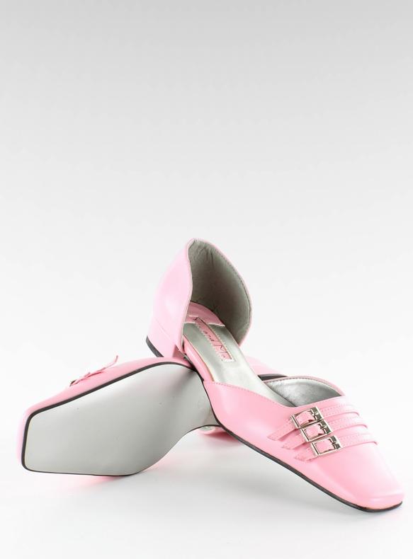 Tacones altos 1922-28 rosa claro 2