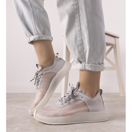 Zapatillas deportivas Alicante gris transparente 2