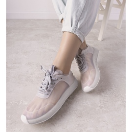 Zapatillas deportivas Alicante gris transparente 3