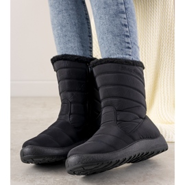 Botas de nieve para mujer negras de Mirage negro 3