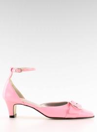 Bombas con hebilla 39696-1 Rosa 1