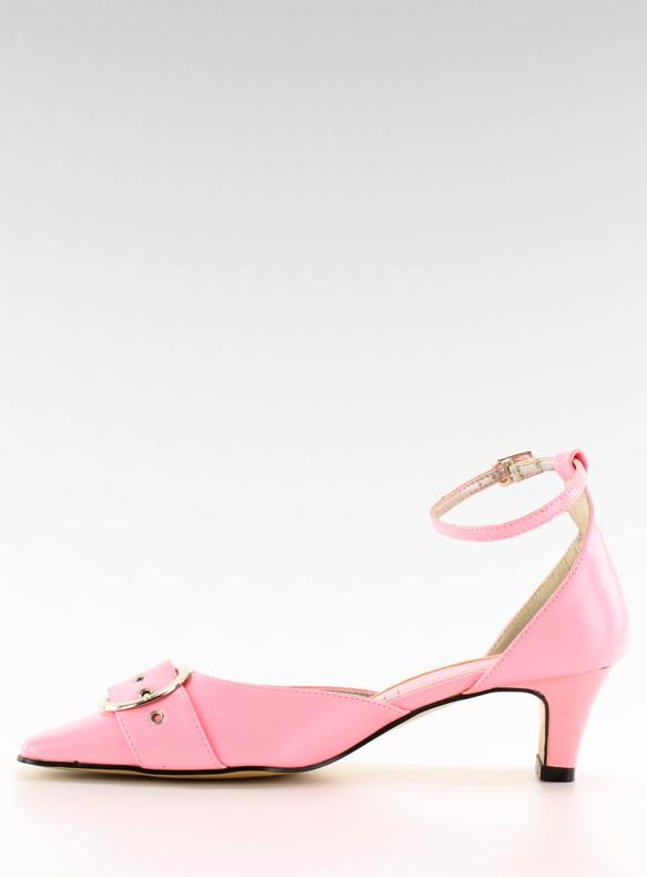 Bombas con hebilla 39696-1 Rosa rosado 2