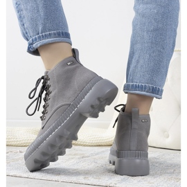 Botas deportivas de mujer Big Star grises Laprise 1