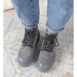 Botas deportivas de mujer Big Star grises Laprise 2
