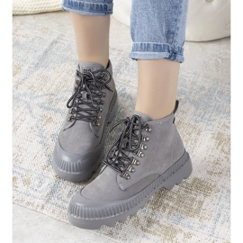 Botas deportivas de mujer Big Star grises Laprise 3