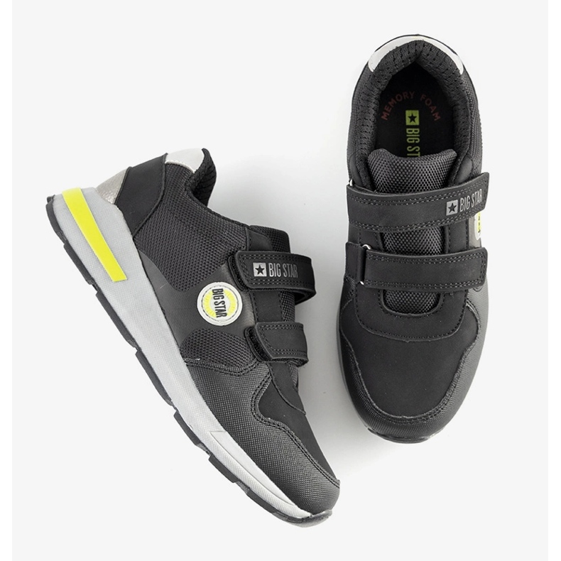 Zapatillas deportivas infantiles Big Star Black Astrid negro 1