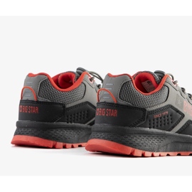 Zapatillas deportivas Grenier para niños Big Star Grey negro 2
