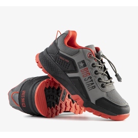 Zapatillas deportivas Grenier para niños Big Star Grey negro 3