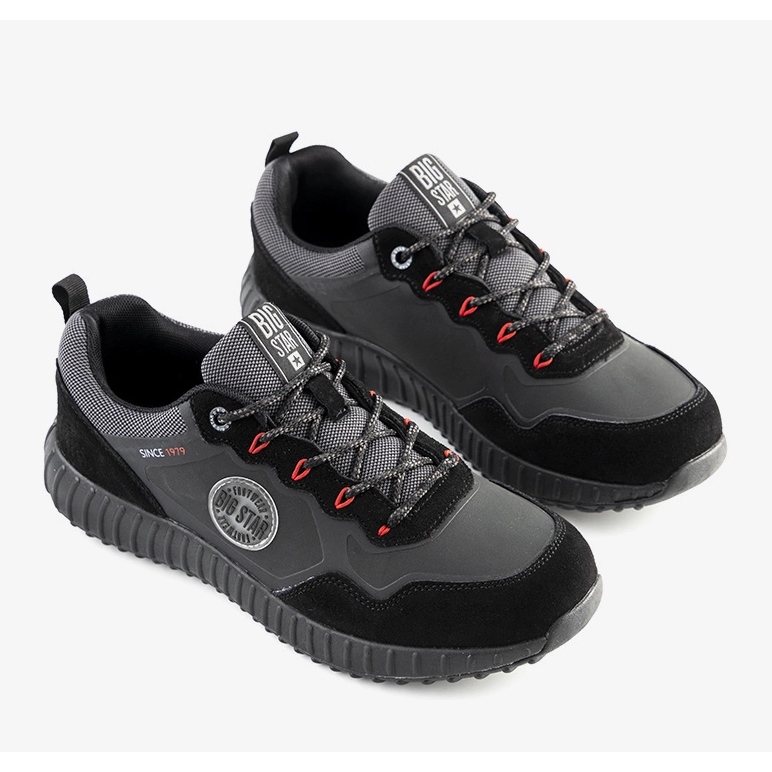 Zapatillas deportivas de hombre Big Star Black Florus negro 1