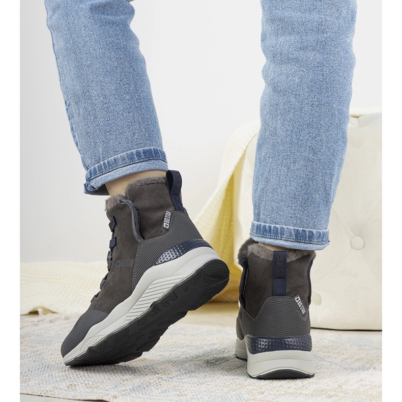 Botas de nieve grises y elegantes de Big Star para mujer de Cotto 1