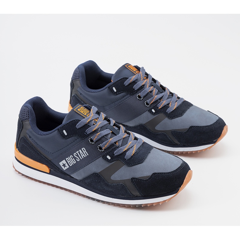 Zapatillas deportivas de hombre Big Star Acosta azul marino 1