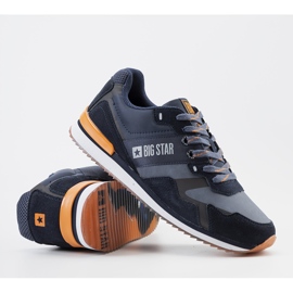Zapatillas deportivas de hombre Big Star Acosta azul marino 2