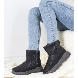 Botas de nieve Crescent de mujer negras negro 2