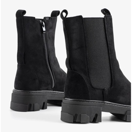 Botines de tacón negros Christabel 2