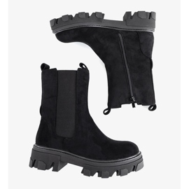 Botines de tacón negros Christabel 3
