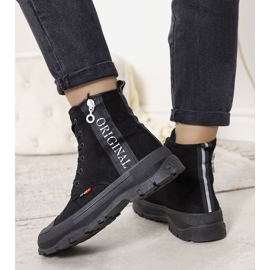 Botas térmicas Paladiunio negras Goris para mujer negro 3